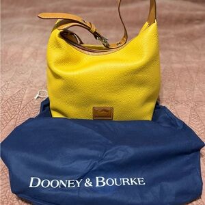 Dooney & Bourke Vibrant Yellow Hobo Bag